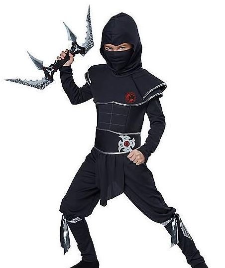 Costume d'halloween Ninja noir dans Costumes  à Longueuil/Rive Sud
