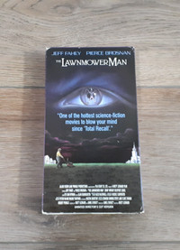 The Lawnmower Man 1992 (Horror Sci Fi) VHS Stephen King Movie