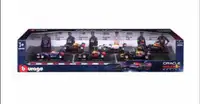 Red Bull BURAGO Formula 1 Red Bull - 1:43 Die Cast (6-pack) $100