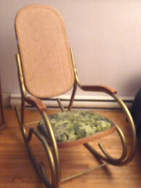 Chaise berçante vintage