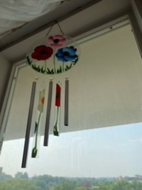 Stained Glass Wind Chimes