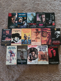 VHS TAPES CLINT EASTWOOD