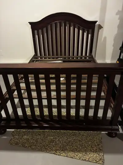 Furniture Set Including Convertible Crib, View more