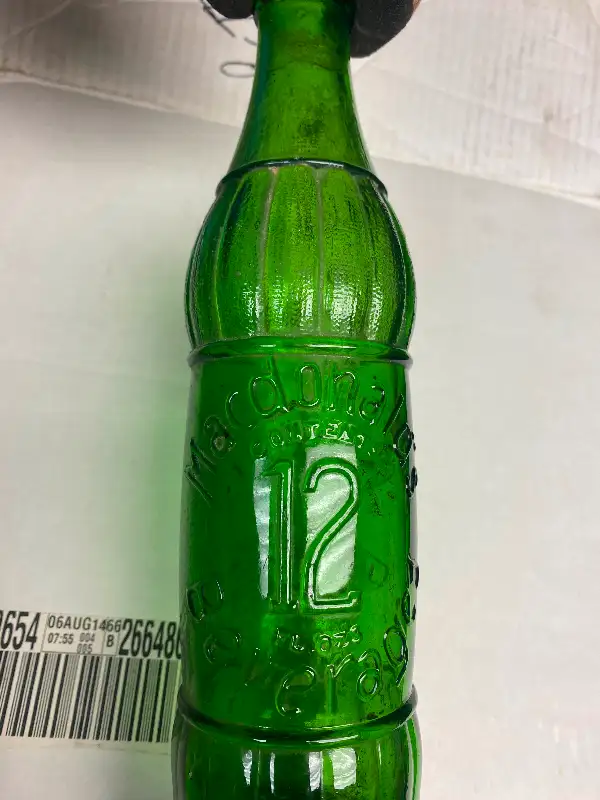 Vintage McDonalds beverage 12 oz bottle62864365799427121
