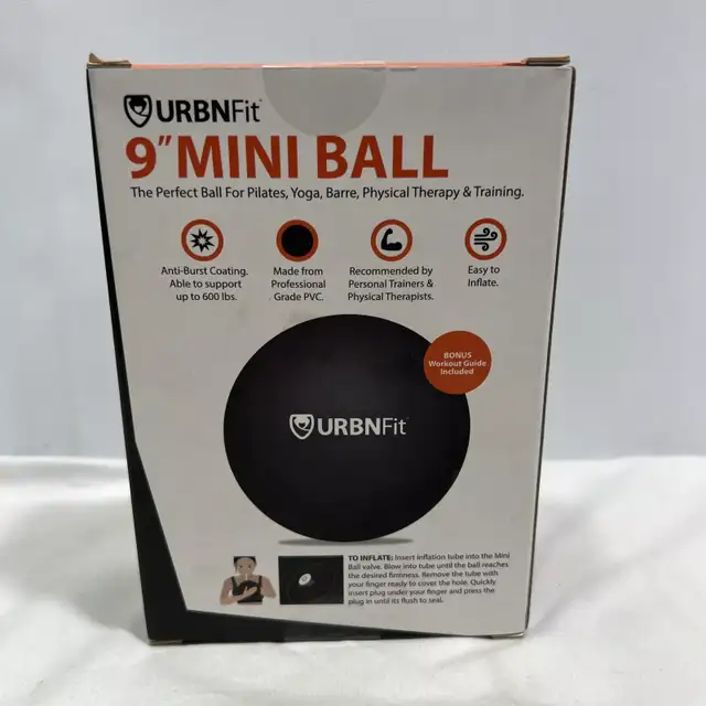 URBN Fit 9in Mini Ball, NEW in Box63234727341315121