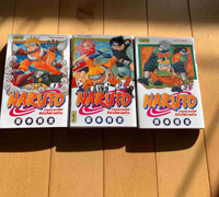 3 tomes Naruto 