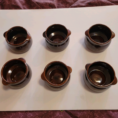 Beauce porcelain souffle pots Set of 6, View more