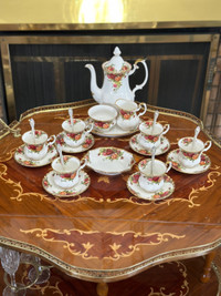 $25 each demitasse cup and saucer standard tea cup & saucer- MAD