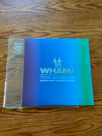 Wham - 'The Singles' 2 x Blue Vinyl LP Set