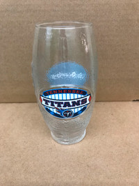 Breweriana - Beer Glass - NFL - Tennessee Titans