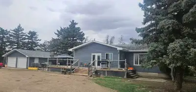 So house info: 4 bed 2 bath, converted 5th bed into a walk in closet, basement is finished 2 bedroom...
