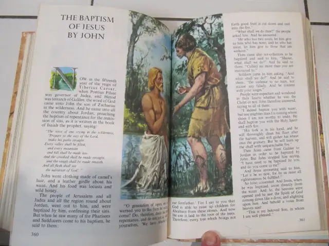 The Childrens Bible Golden Press New York X Condition Circ 1965 in Arts & Collectibles in Mississauga / Peel Region - Image 9