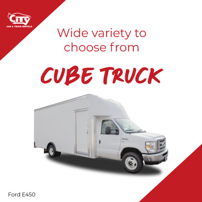 16-Foot Cube Truck / Moving Truck  - Rental