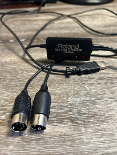 Roland UM-ONE USB MIDI Interface – MIDI In/Out to USB, View more