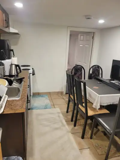 One bedroom basement unit for rent within walking distance of Victoria Park Station. Minutes away fr...