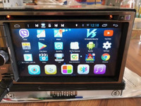 Double Din Touch Screen MP4/MP3/USB/DVD/BT/AM/FM/GPS Receiver