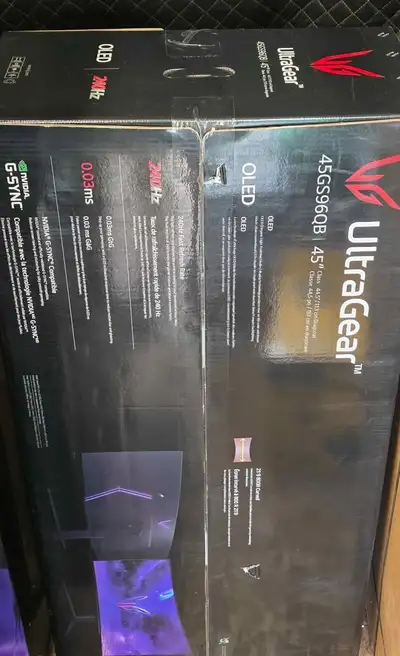 45" UltraGear OLED Curved Gaming Monitor HDR 240Hz, View more