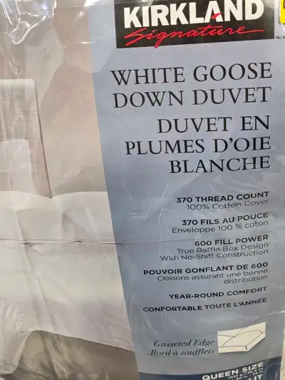 Kirkland White Goose Down Duvet, View more