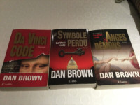 3 thrillers de Dan Brown