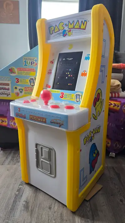 Arcade1Up Jr. PAC-MAN Arcade Cabinet, View more