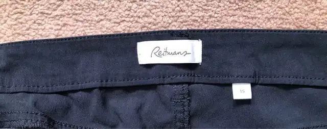 Ladies Reitman’s Size 15 Stretch Pants-$8 cash. Porch pick up in Women's - Bottoms in Oshawa / Durham Region - Image 4