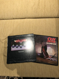 Vinyl Records Ozzy, Aerosmith covers only