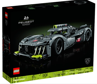 LEGO 42156 Technic PEUGEOT 9X8 24H Le Mans Hybrid Hypercar, View more
