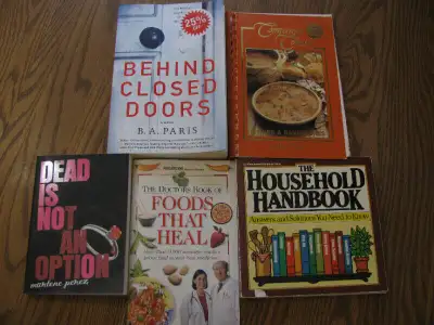 5  SOFT COVER BOOKS, View more