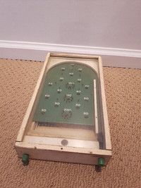 CHAD VALLEY * Vintage Wooden Bagatelle / Pinball Game * It works