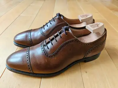 Crockett and Jones Macquarie Oxford Dress Shoes UK8 US9 Like New, View more
