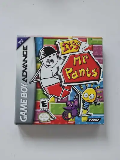 MINT It's Mr. Pants Gameboy Advance BOX & MANUAL ONLY , View more