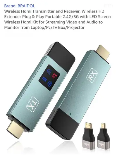 BRAIDOL HDMI Transmitter, View more