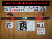 Ensembles ski de fond écaille ENSEMBLE COMPLET NEUF