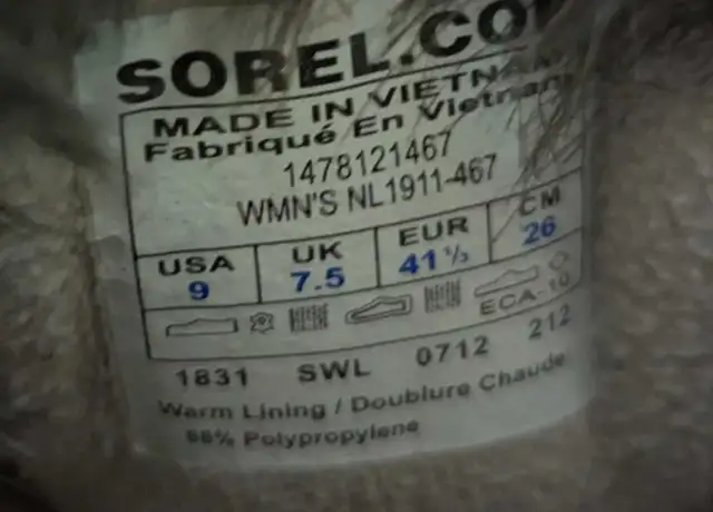 Sorel Women's Winter Boots - Size 9 in Women's - Shoes in City of Toronto - Image 7