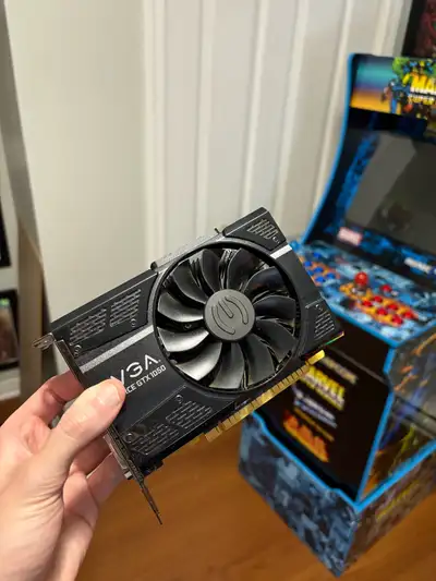 GeForce evga 1 fan  1050 2gb, View more