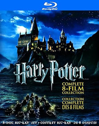 Harry Potter Complete 8 film Blu-ray Box Set (opened)