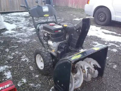 YardWorks 26" Snowblower with electric start, View more
