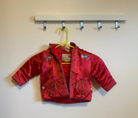 Peony Red Children's Jacket