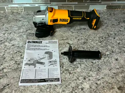 New Dewalt 20V Max Brushless 4-1/2" Grinder, View more