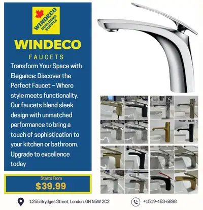 Our stunning range of lavatory faucets designed to bring elegance and functionality to your bathroom...