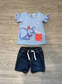 6-12 months summer outfit 