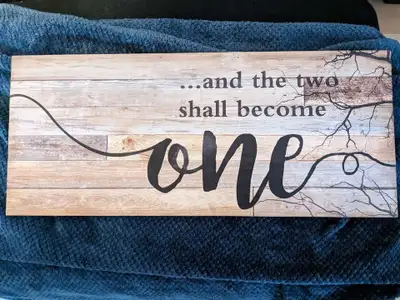 "Couples" Wall Decor Sign, View more
