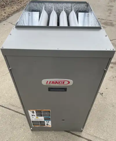 Lennox High Efficiency Furnace, Input: 88kBTU/h, 1 stage, View more