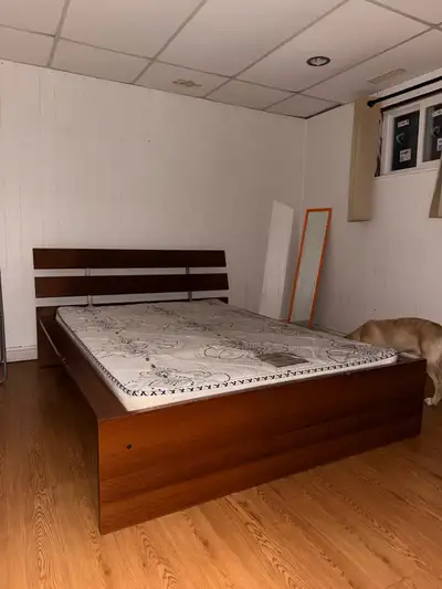 Bed frame with Mattress , View more