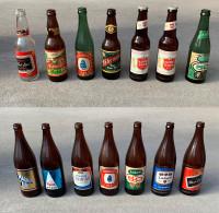 Vintage Beer Bottles - Empty
