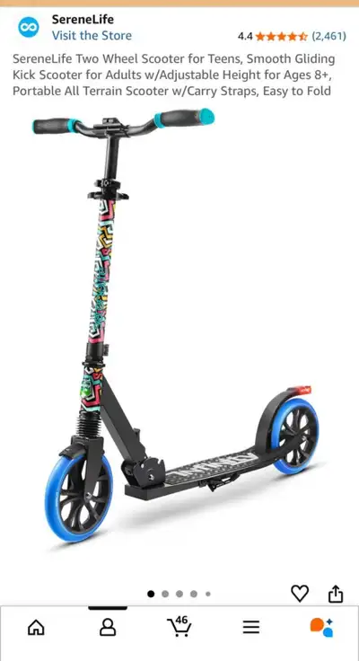 kids/ youth scooter new in box, View more