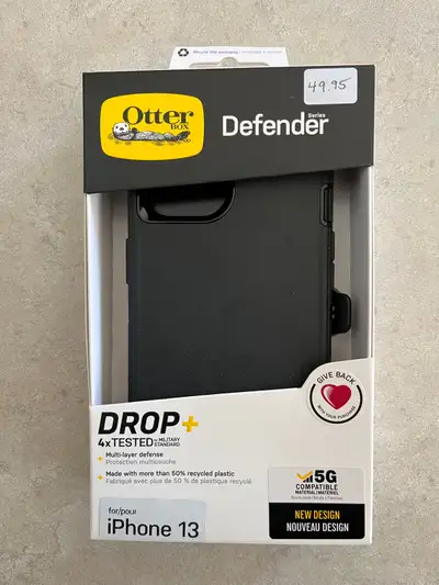 iPhone 13 Otter Box Defender CASE. No tax., View more