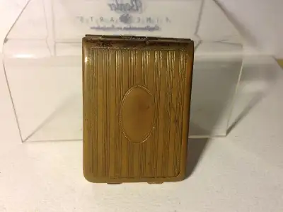 Antique Vintage Match Safe Box Holder, View more