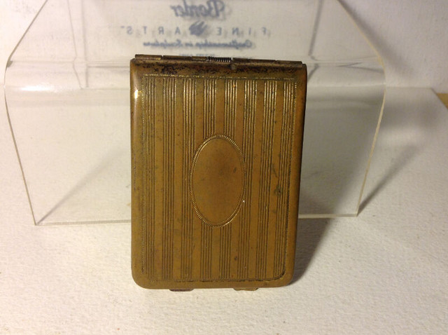 Antique Vintage Match Safe Box Holder in Arts & Collectibles in Vancouver