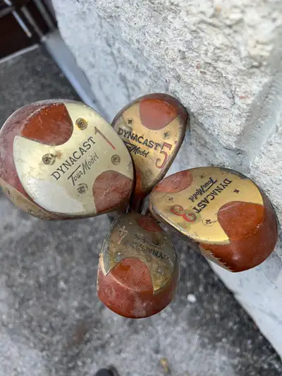 PARKER PICKERS - You get all 4 as a set (1 WOOD, 3, 4 AND 5 WOOD) with no parting out. Use them, dis...